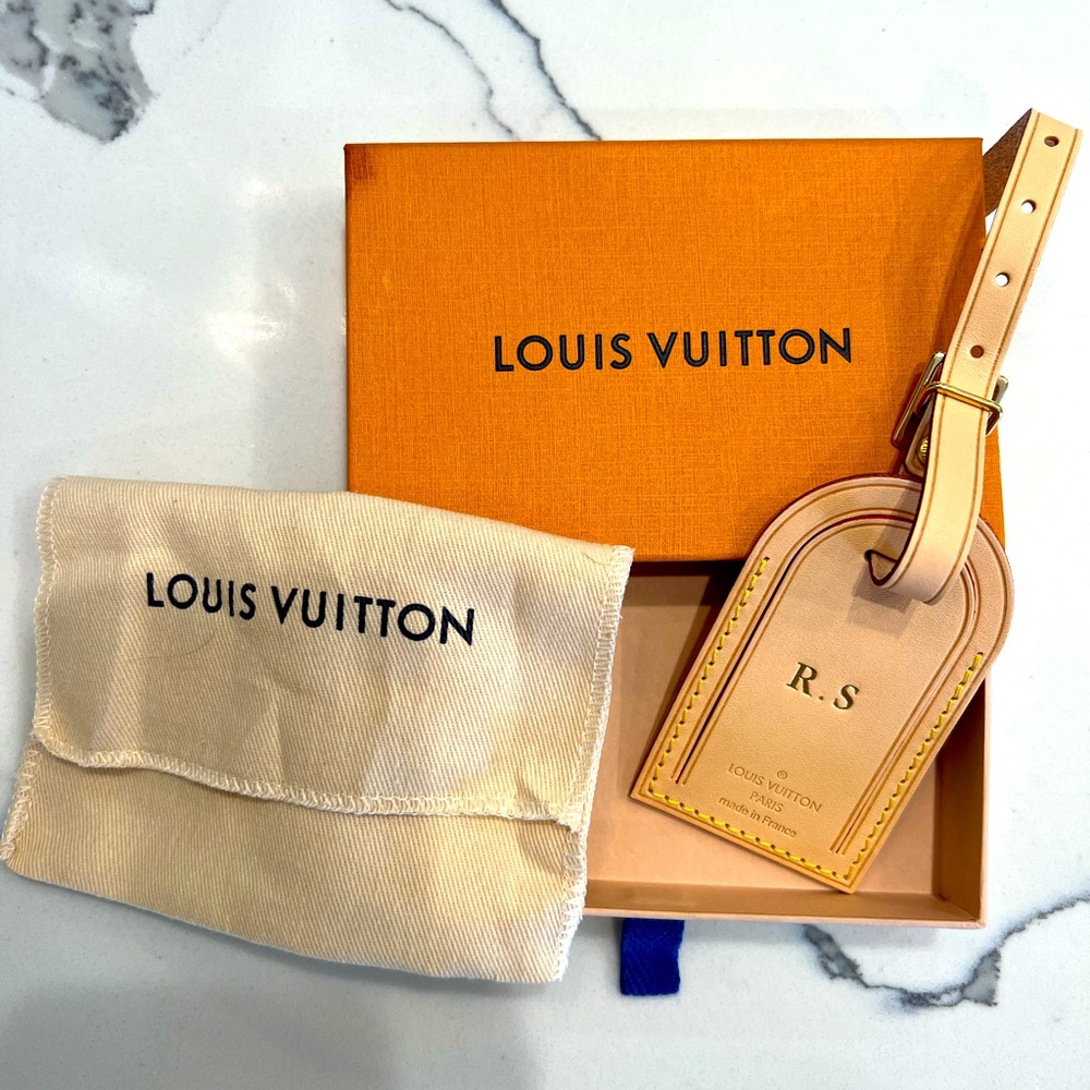 Louis Vuitton luggage tag NWOT